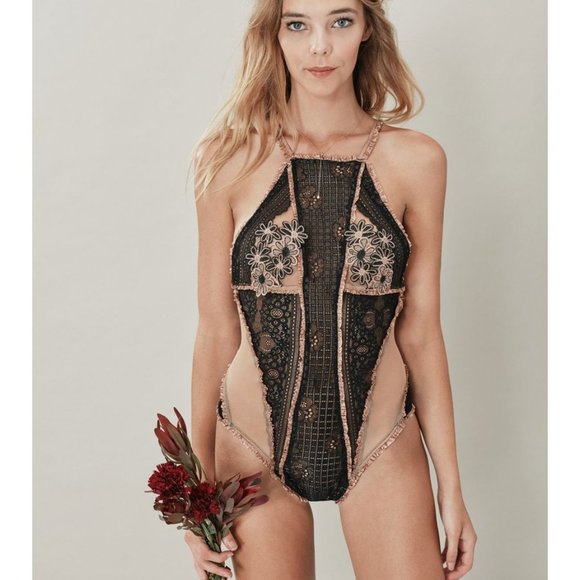 For Love and Lemons Heliotrope Bodysuit S - Picture 5 of 11